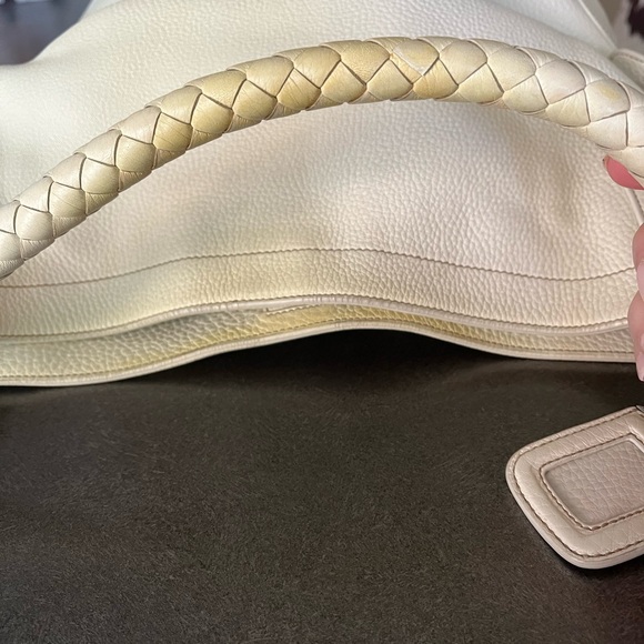 Prada off white tote **AUTHENTIC** - Picture 6 of 10